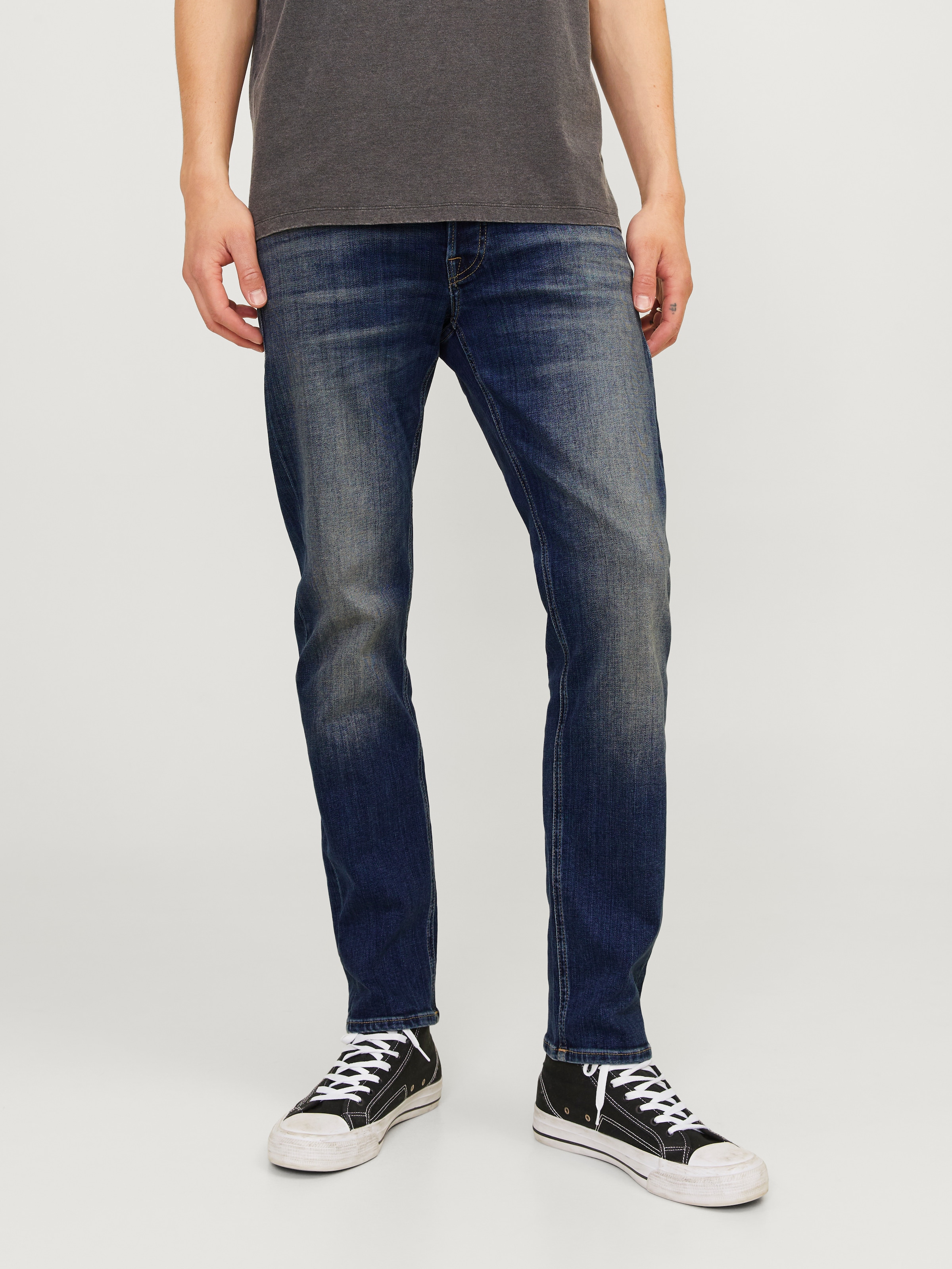 Jack & Jones Tapered-fit-Jeans »JJIMIKE JJORIGINAL CJ SN«, mit Five-Pocket-Design