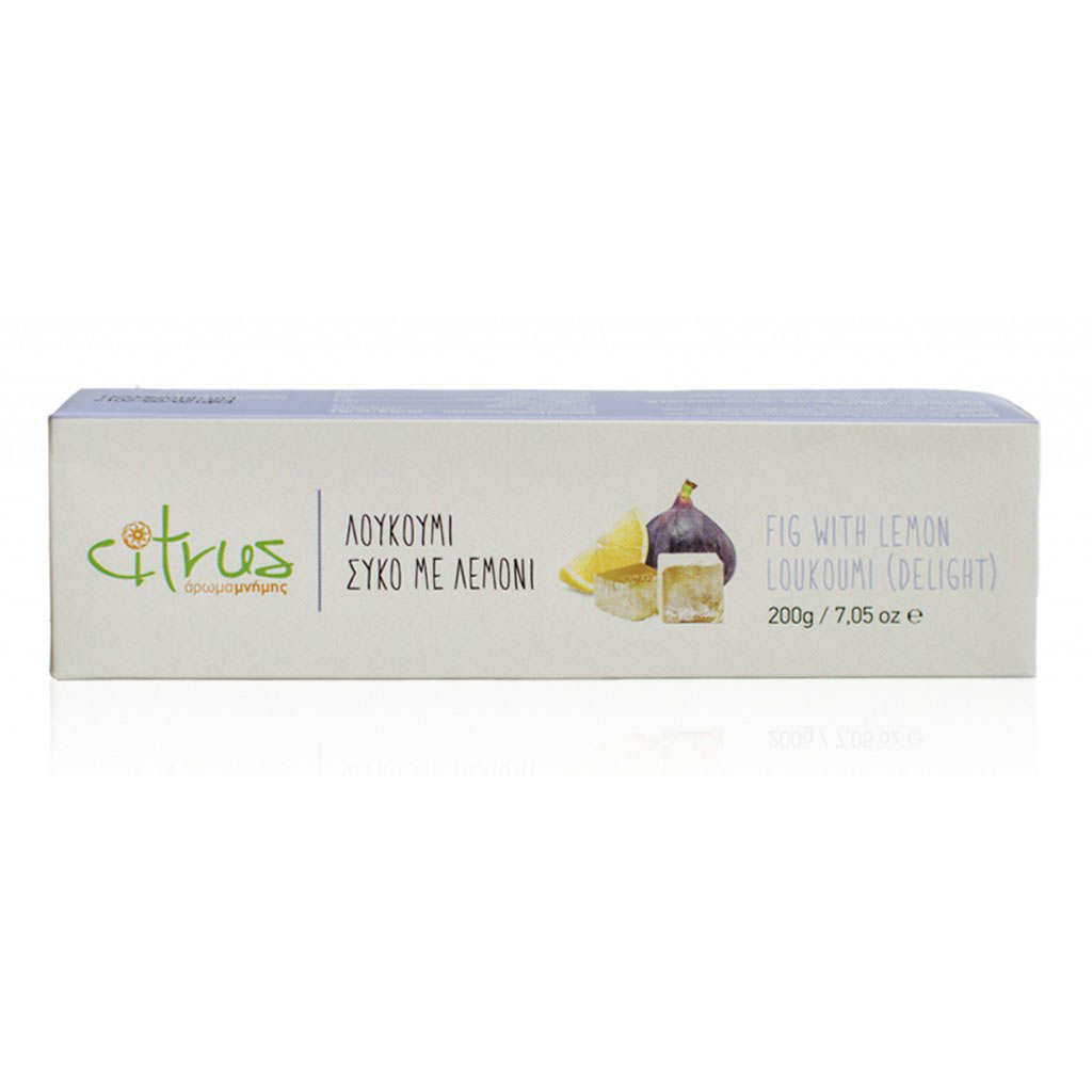 Loukoums de Chios figues et citron - Citrus