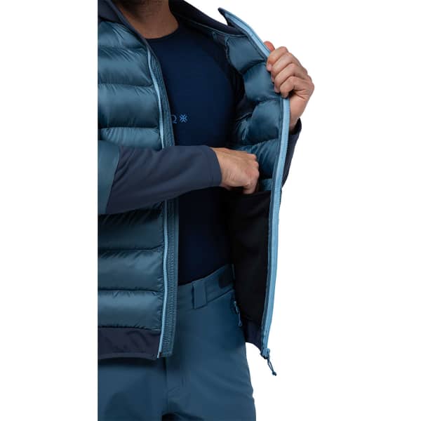 Doudoune ski de randonnée AYAQ BALTORO INSULATION JKT M BLUE SLATE
