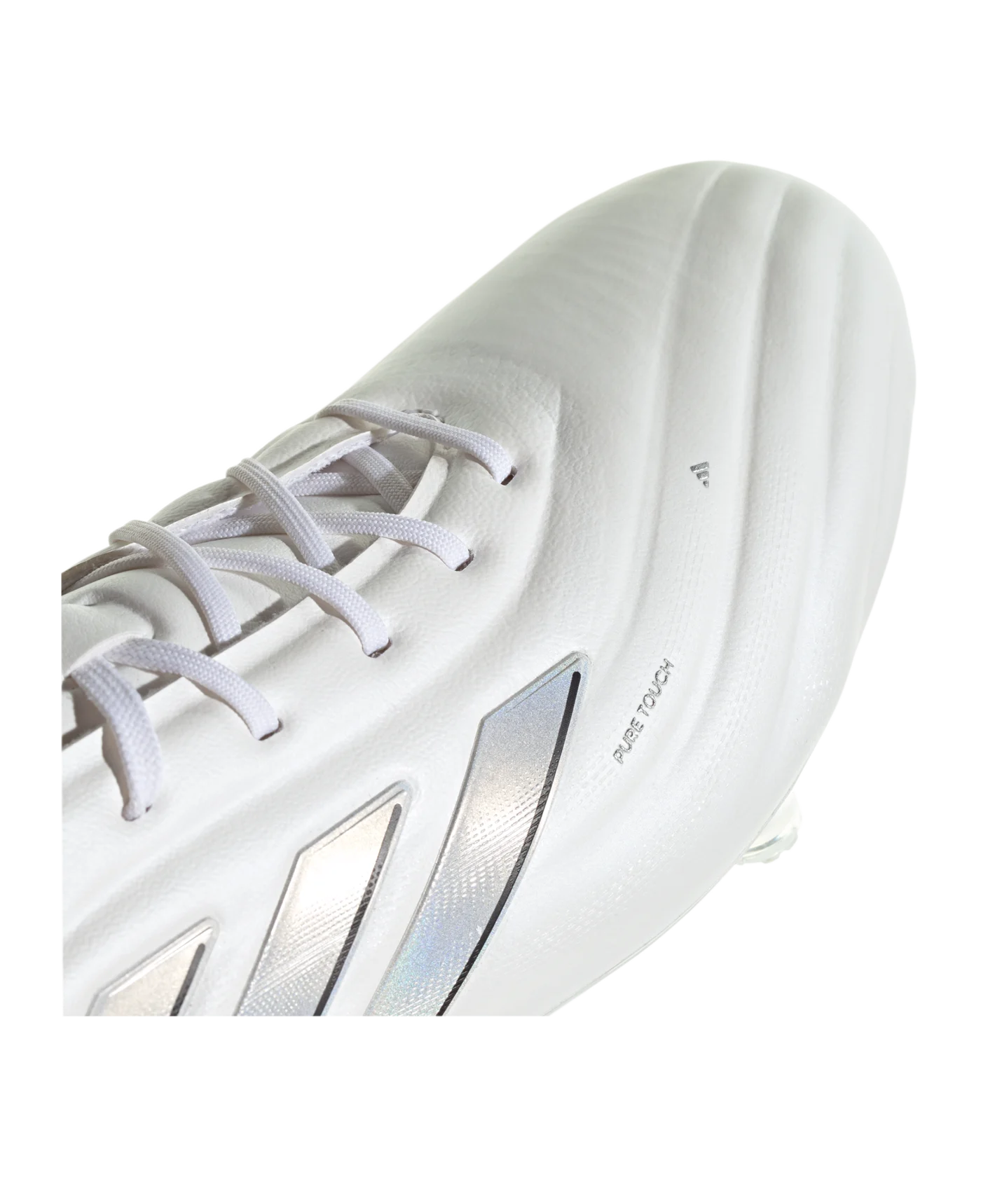 adidas COPA Pure 2 Elite FG Pearlized Weiss Silber