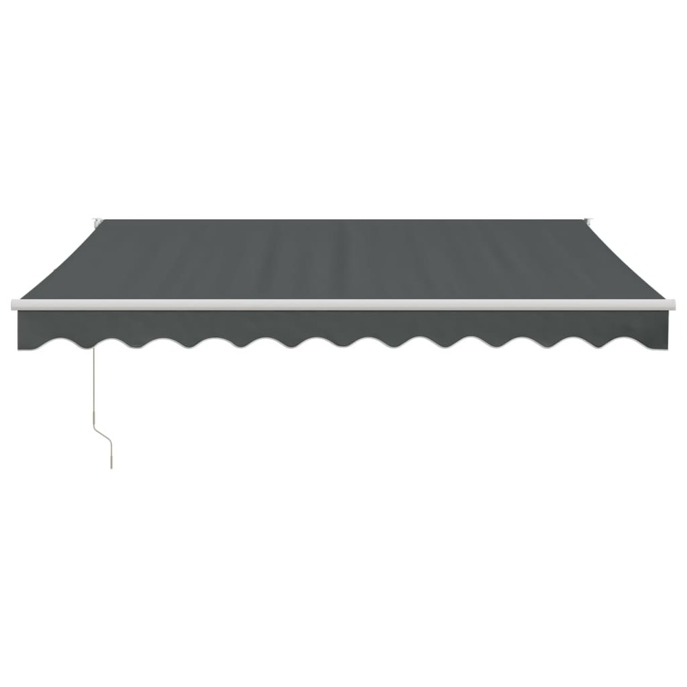 Auvent rétractable automatique anthracite 3x2,5 m