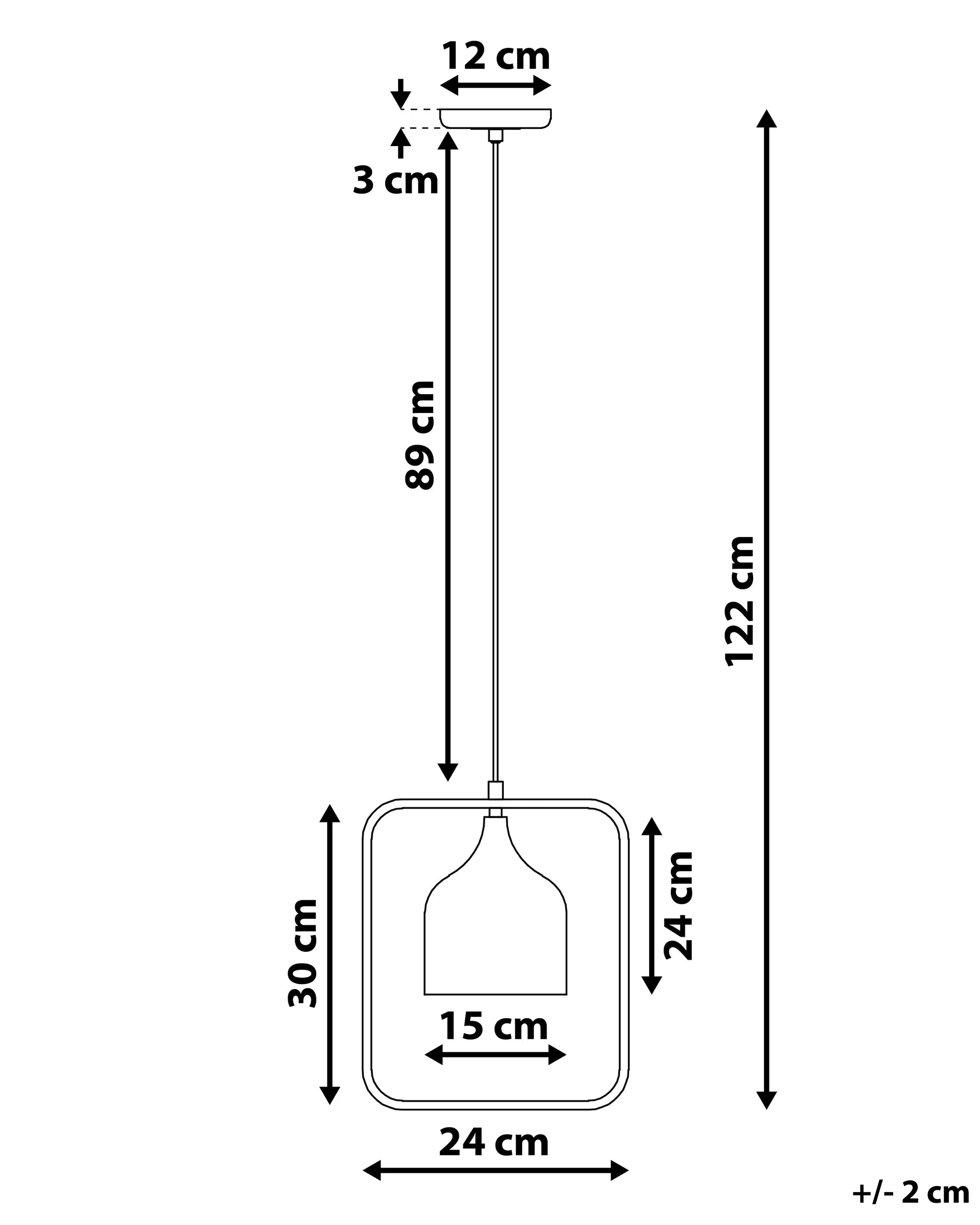 Hanglamp MAVONE Metaal Zwart