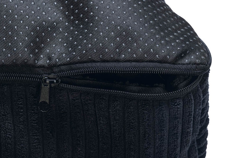 Designed by Lotte Ribbed - Hondenkussen - antraciet - 15x80x120 cm - L