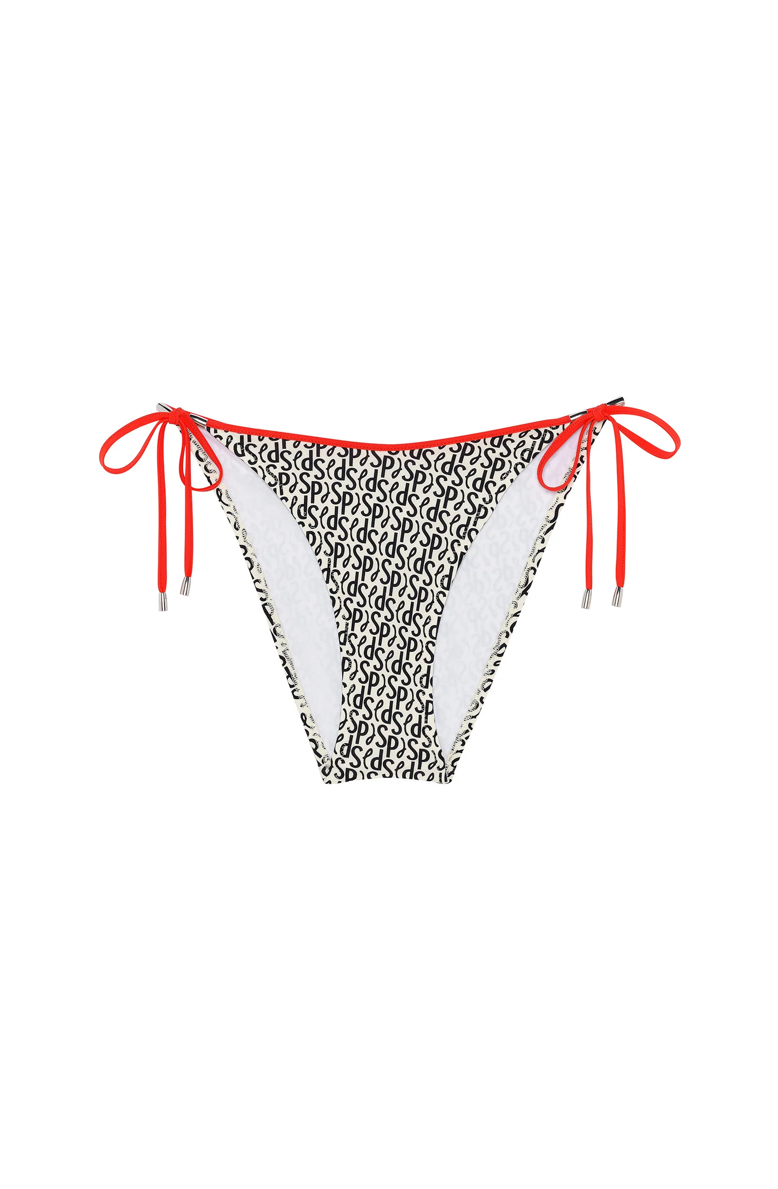 fuji Bas de maillot de bain ficelle imprimé SIGNATURE Signature
