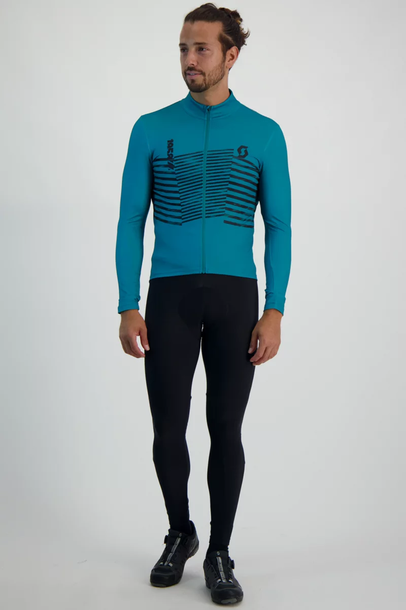 SCOTT RC Team Warm Graphics Herren Biketrikot