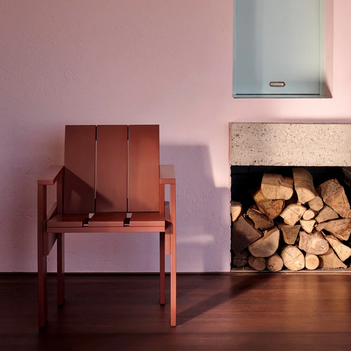 HAY - Crate Lounge Chair, L 77 cm, pine