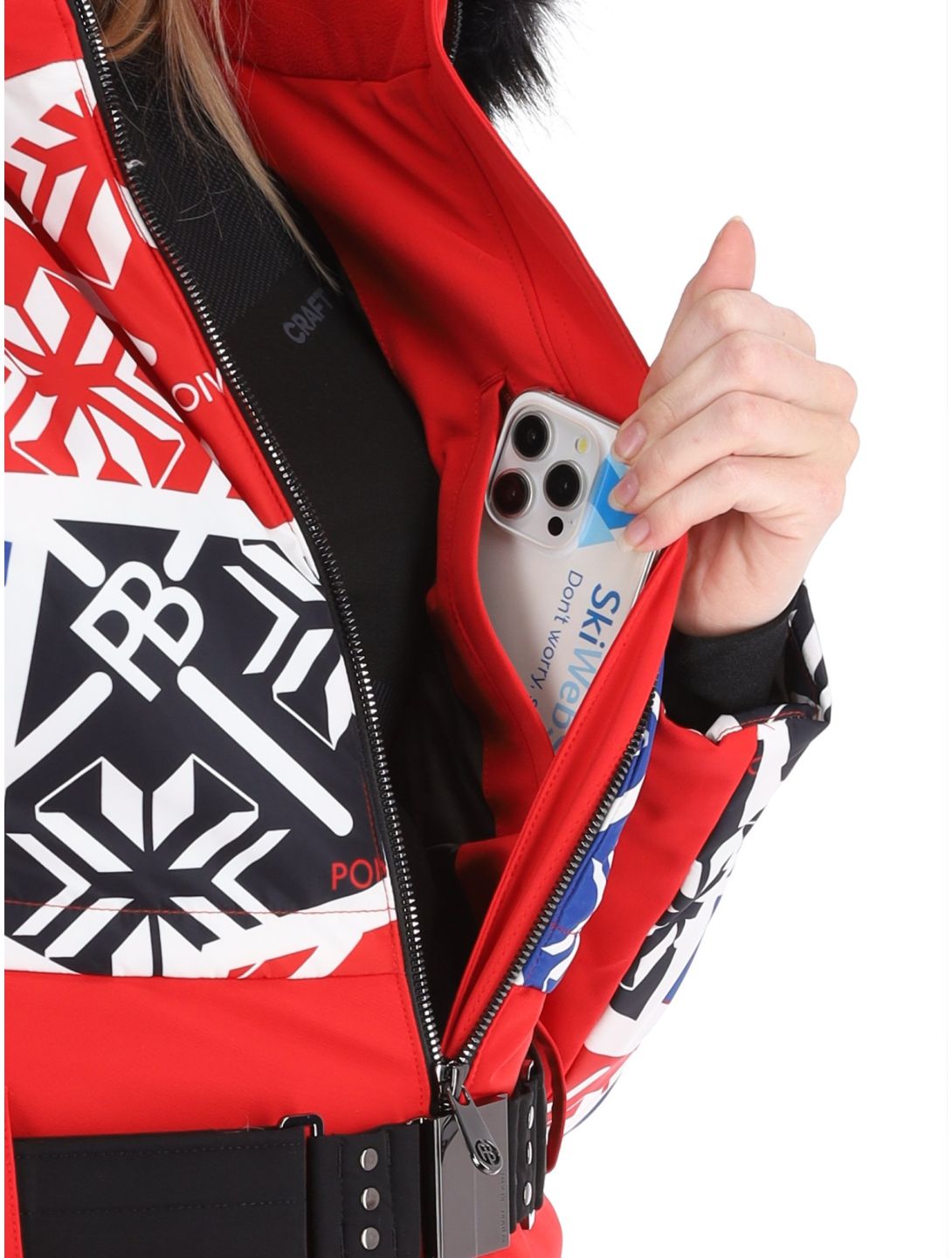 Traditional 24PBH0831/WO/P ski overall dames