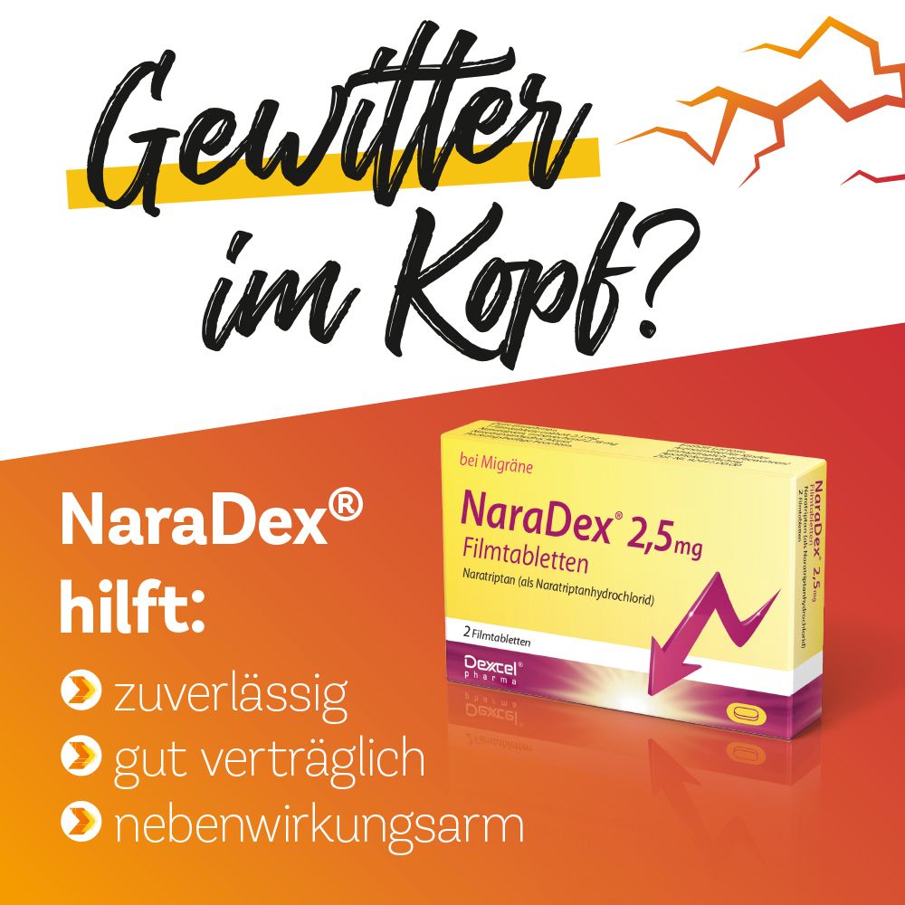 NaraDex® 2,5 mg