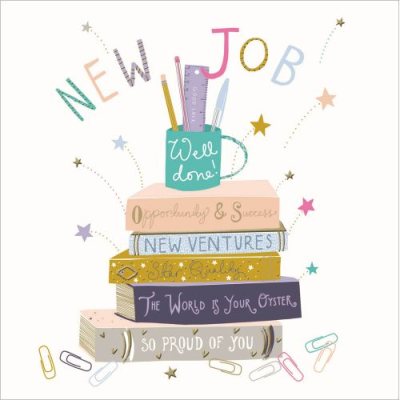 New Job Book Stack