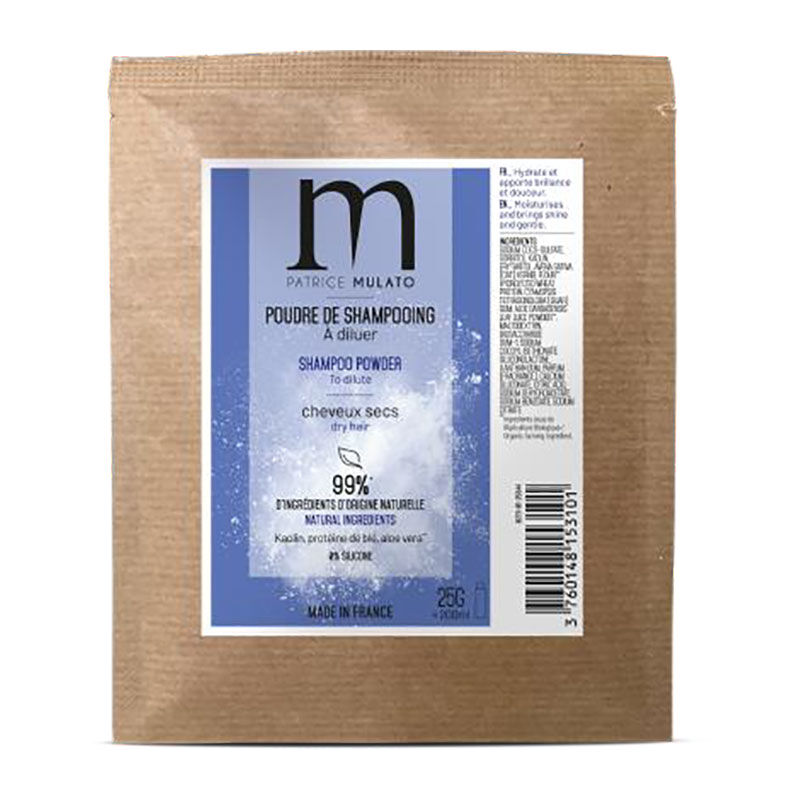 Shampooing poudre à reconstituer cheveux secs