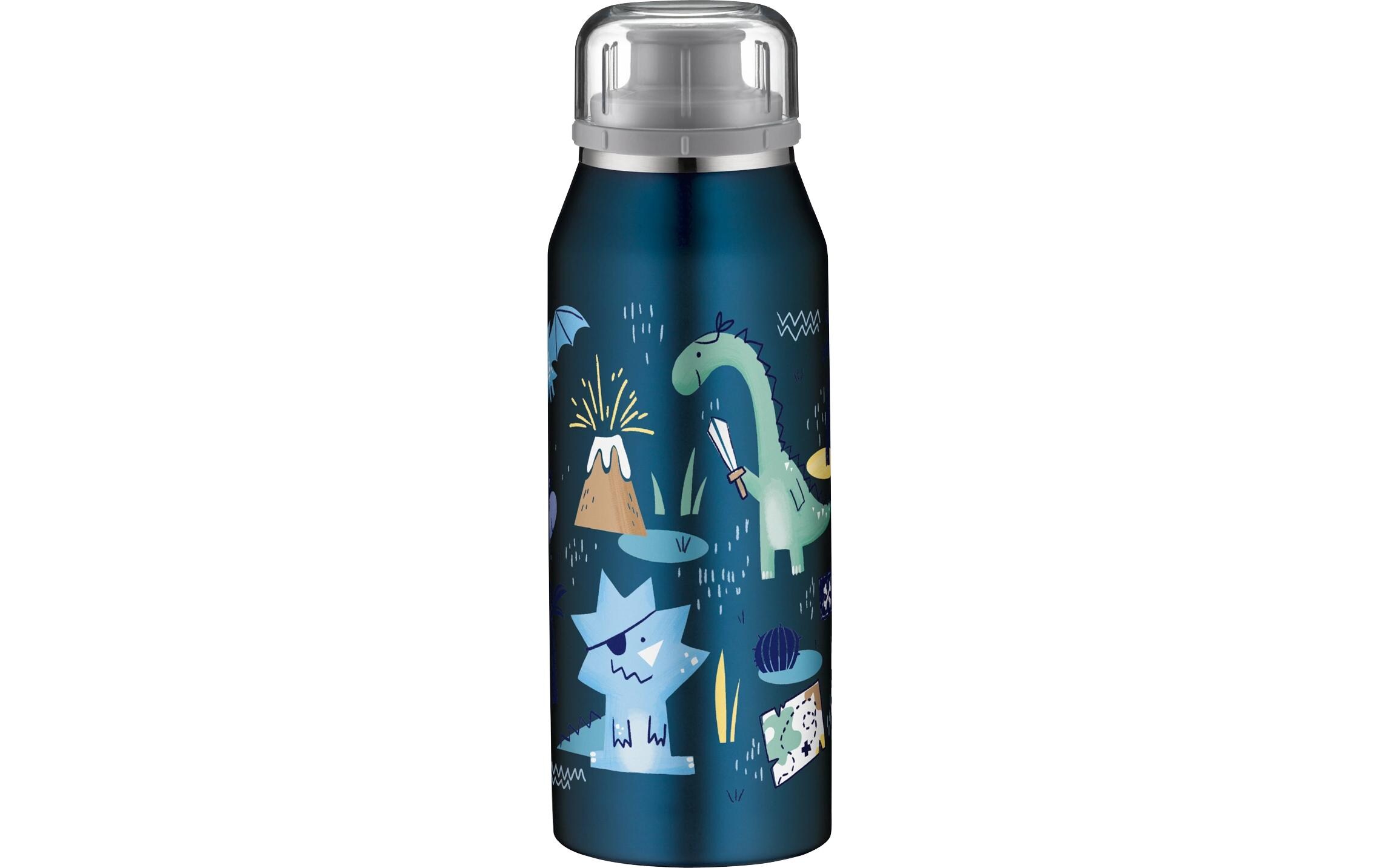 Thermosflasche Kids Dino Pirates 350 ml, BlauIsolierflasche