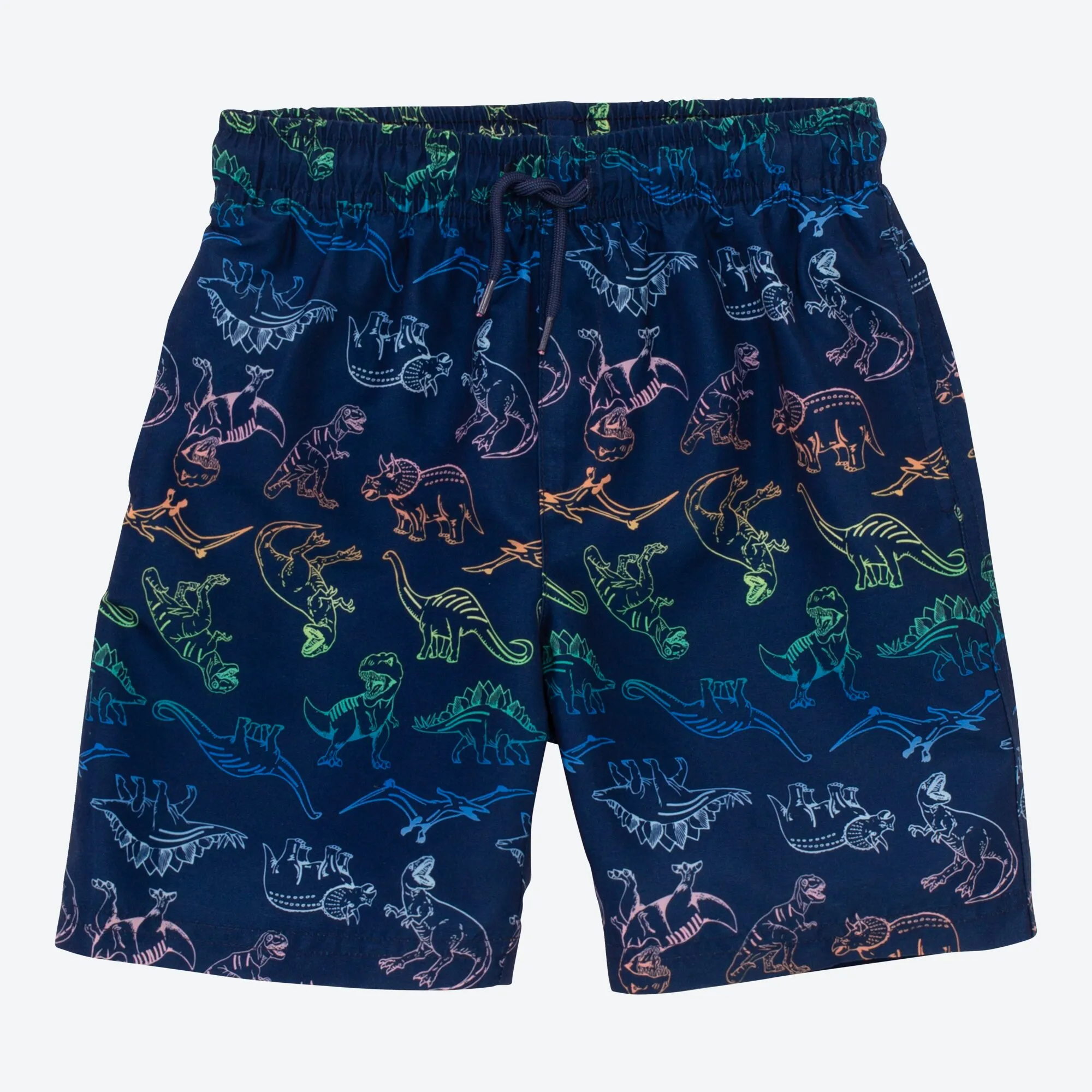 Jungen-Badeshorts mit Dino-Muster