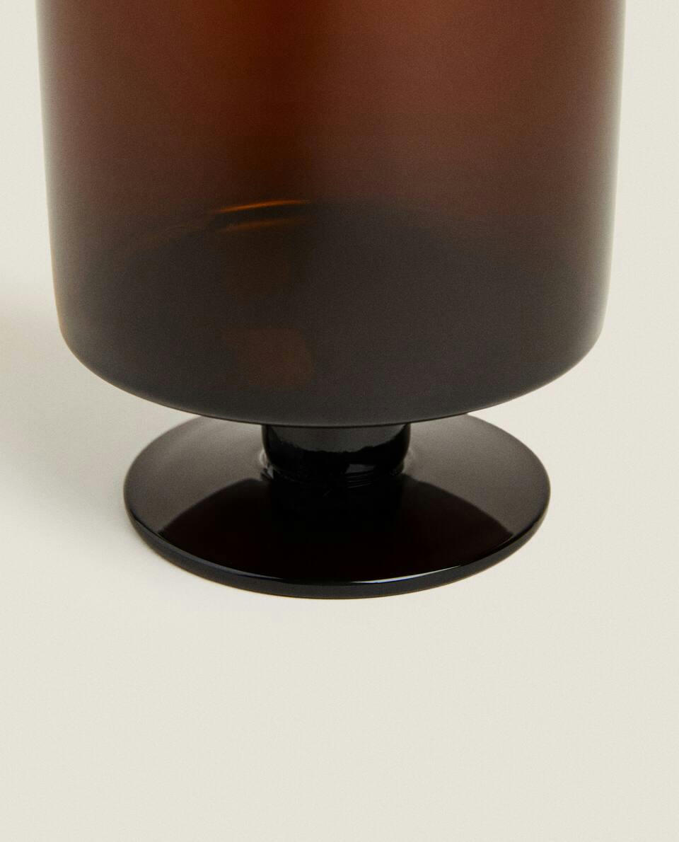 TAÇA DE VINHO DE VIDRO RETO