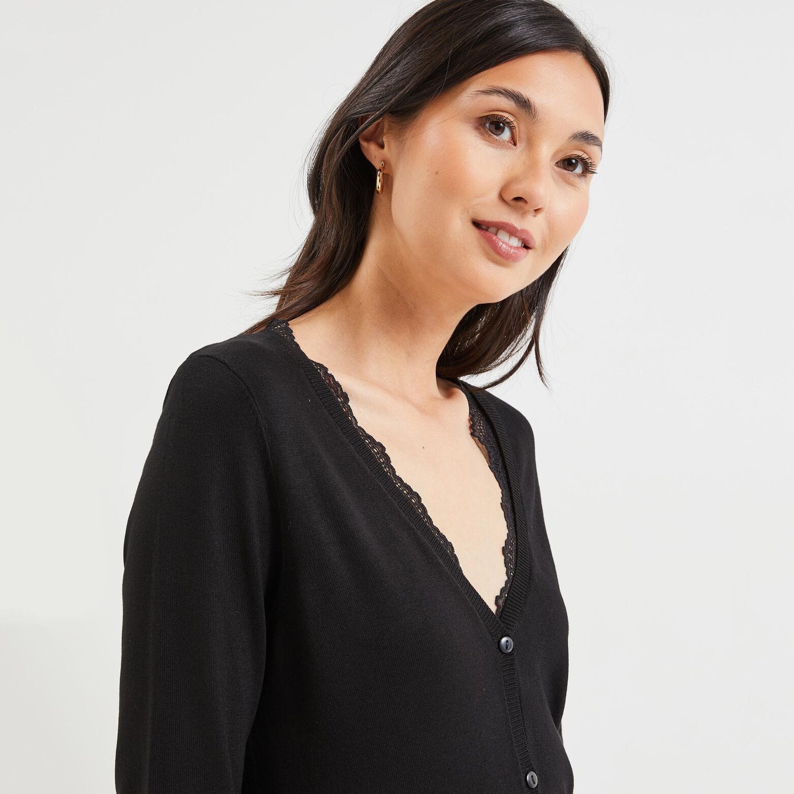 Gilet basic femme