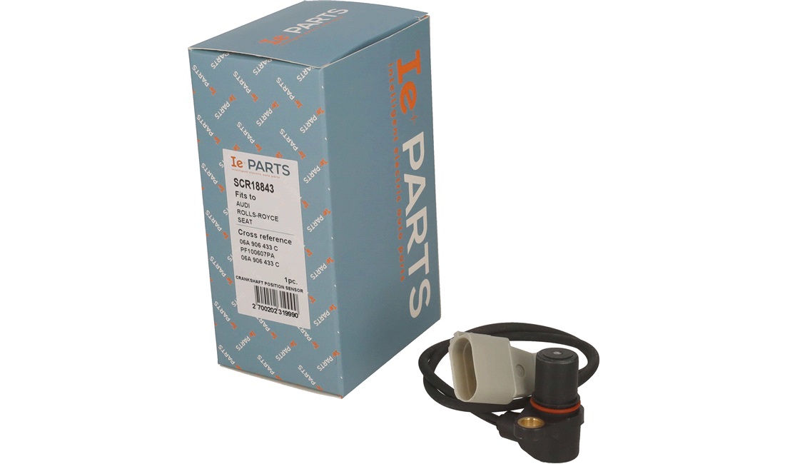 Impulsensor, krumtapaksel