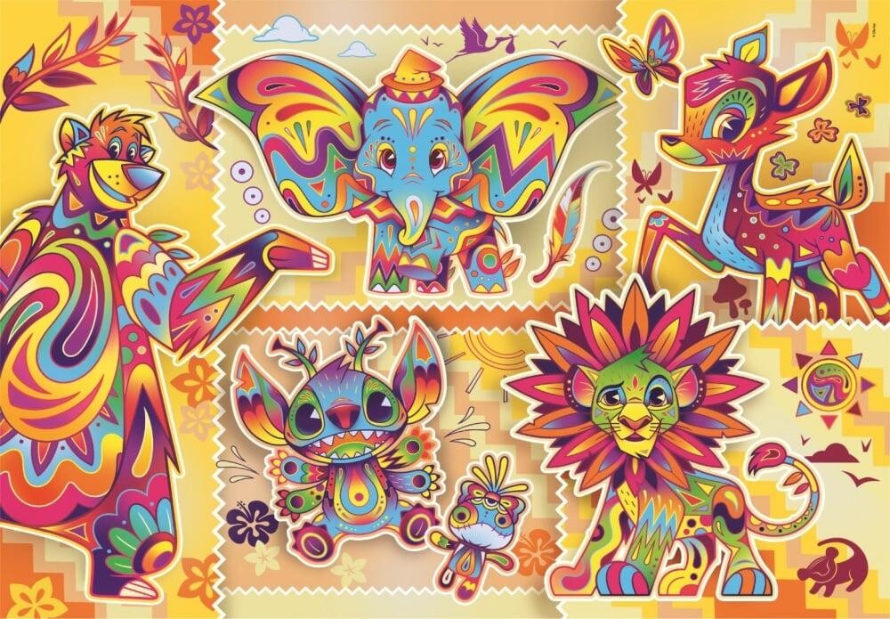 Disney Puslespil - Disney Classic 2022 - 1000 Brikker - Clementoni
