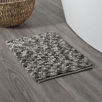 Sealskin Badmat Vintage Donkergrijs 50x80 cm