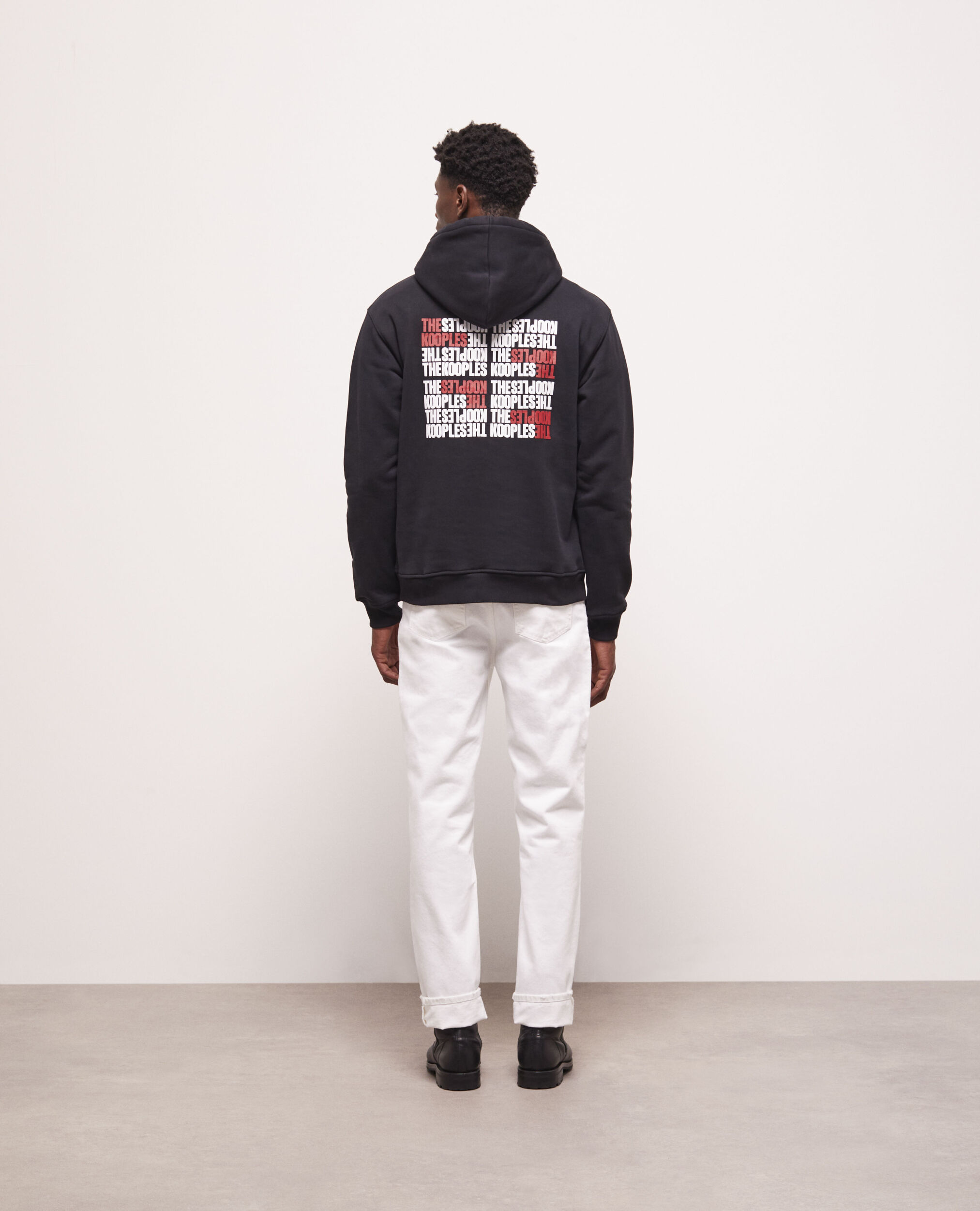 Sweatshirt logo The Kooples noir