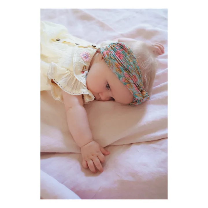 Louise Misha Robe Anusha Brodée | Vanille