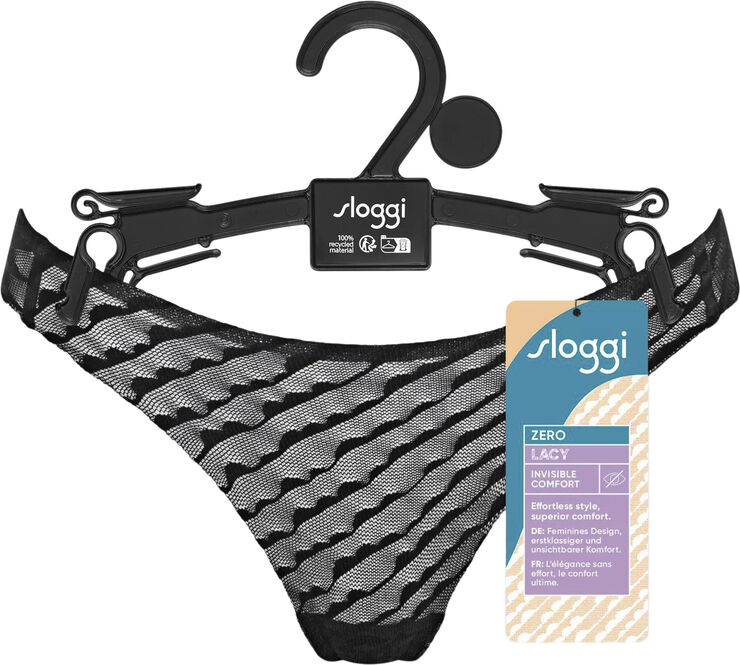 Sloggi sloggi ZERO Lacy H Tiny tanga Black
