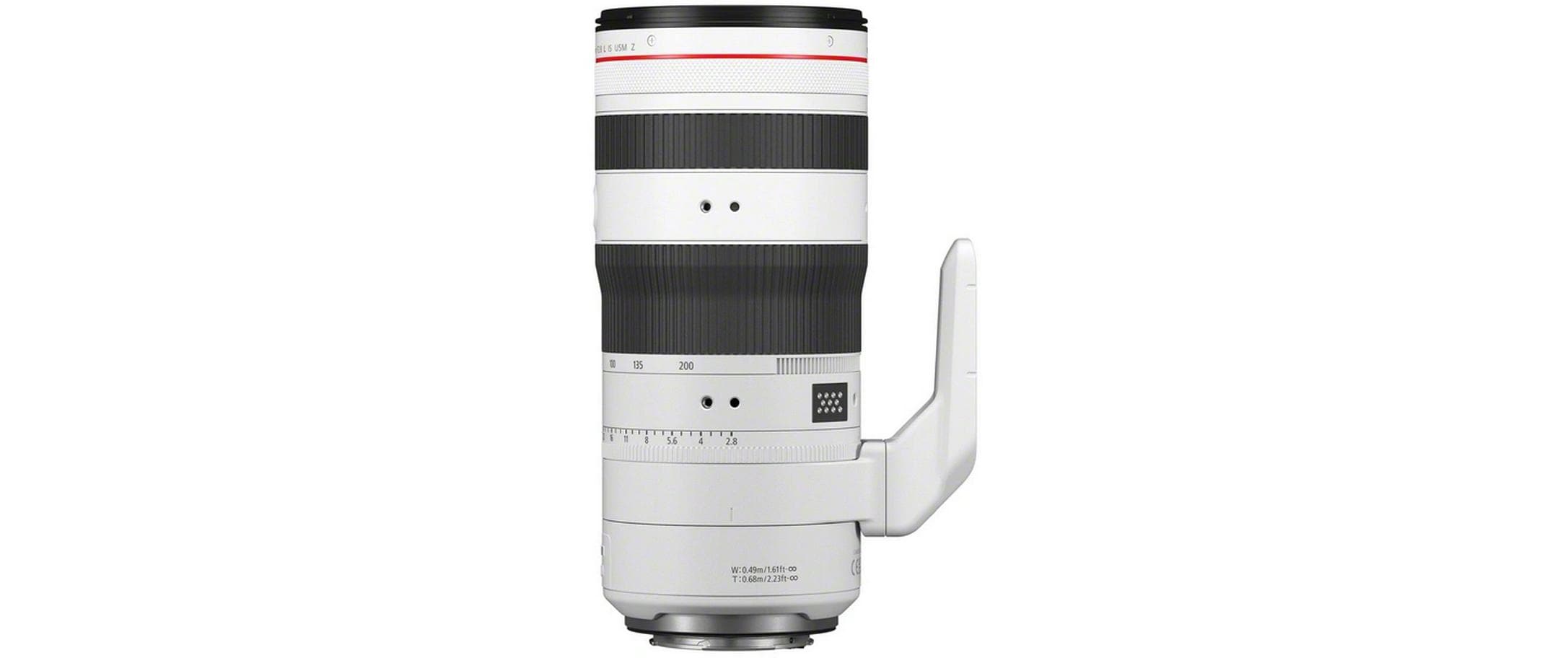 Zoomobjektiv Canon RF 70-200mm F/2.8L IS USM Z Canon RF<br>Lichtstarkes und kompaktes Telezoomobjektiv