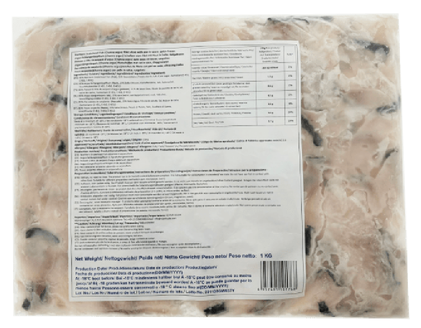 FBS Argus Slangenkopvis Filetschijfjes in Saus 1kg