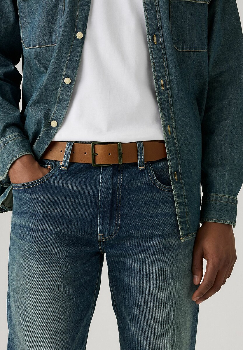 Cinto de couro LEVI'S Flat Keeper