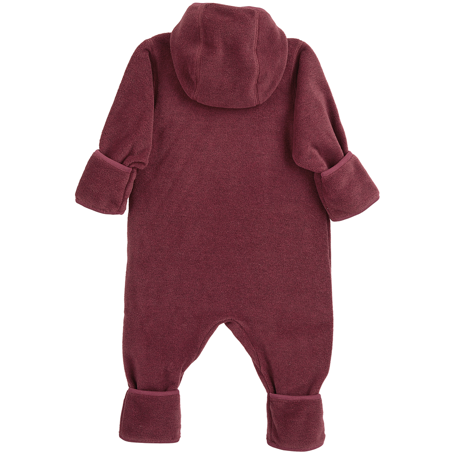 Sterntaler Overall dunkelrot melange