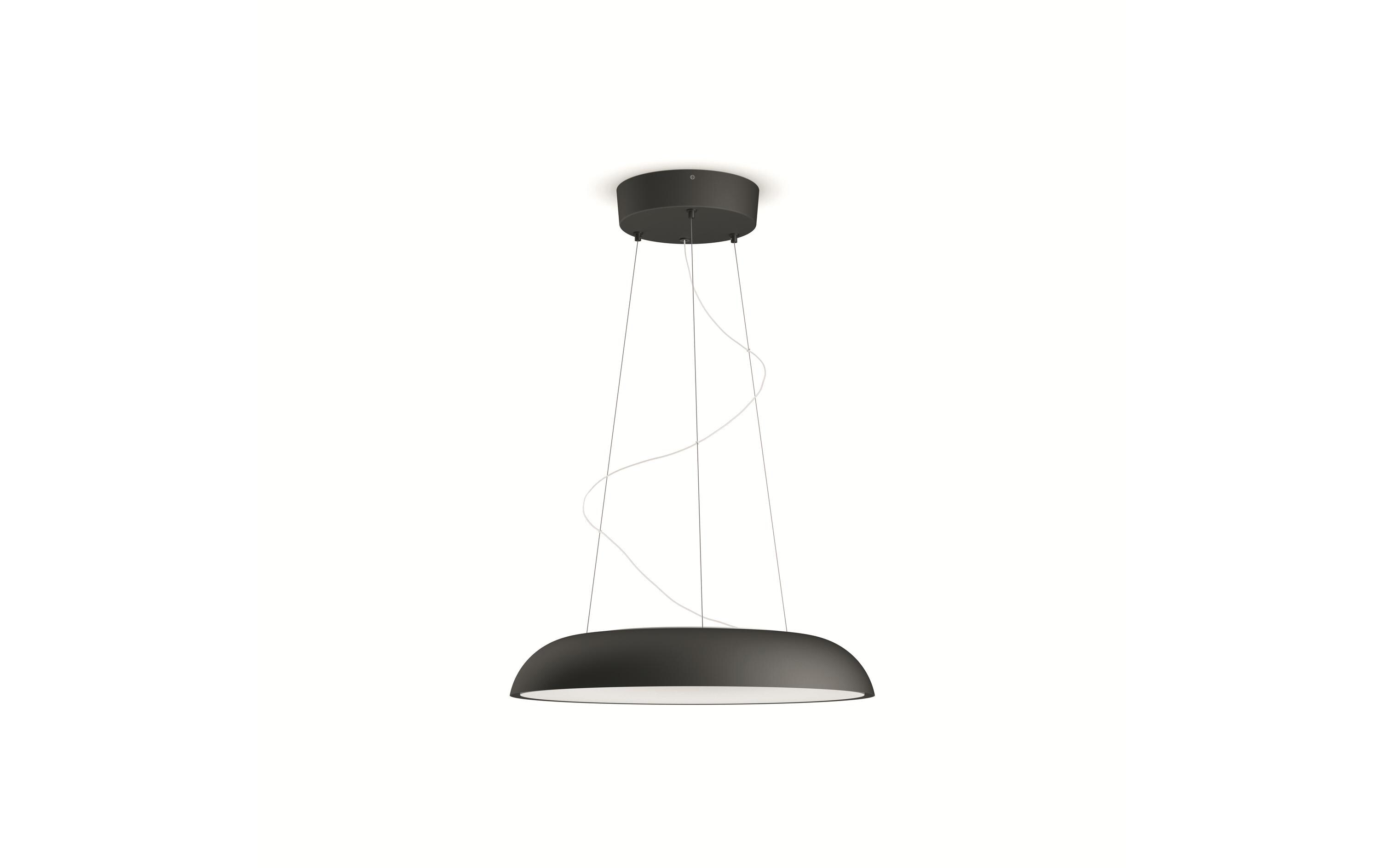White Amb. Amaze Pendelleuchte schwarz 2750 lm + Dimmer<br>LED Hängelampe