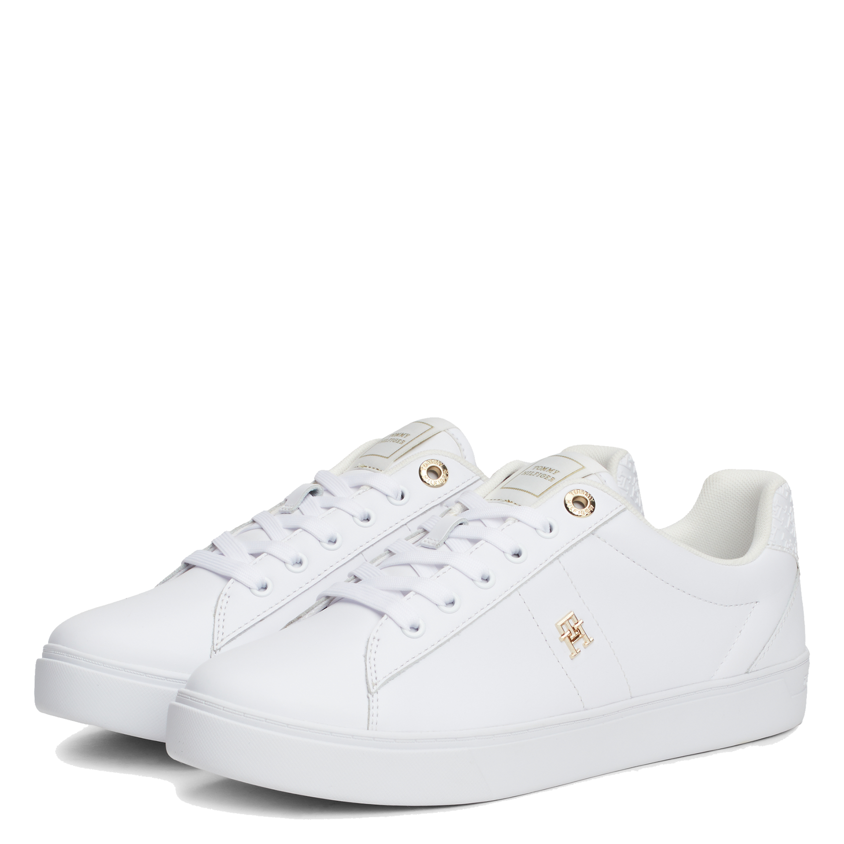 Baskets basses en cuir | Blanc