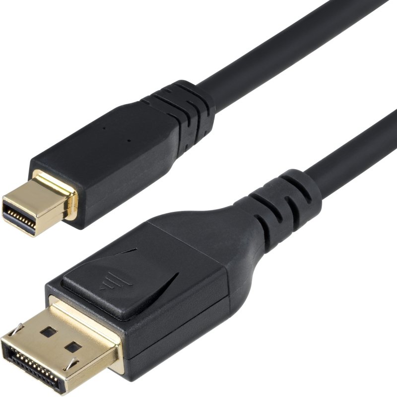 StarTech.com Câble Mini DisplayPort vers DisplayPort 1.4 de 3m - 8K 60Hz/4K 120Hz HBR3 HDR, UHD mDP vers DP 1.4, Câble Écran/Vidéo Ultra HD