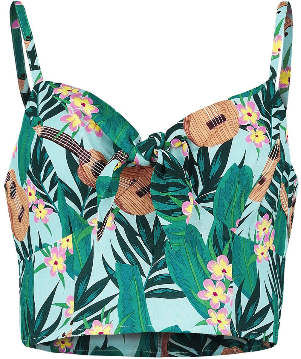Ululani - Crop Top | Hell Bunny Top
