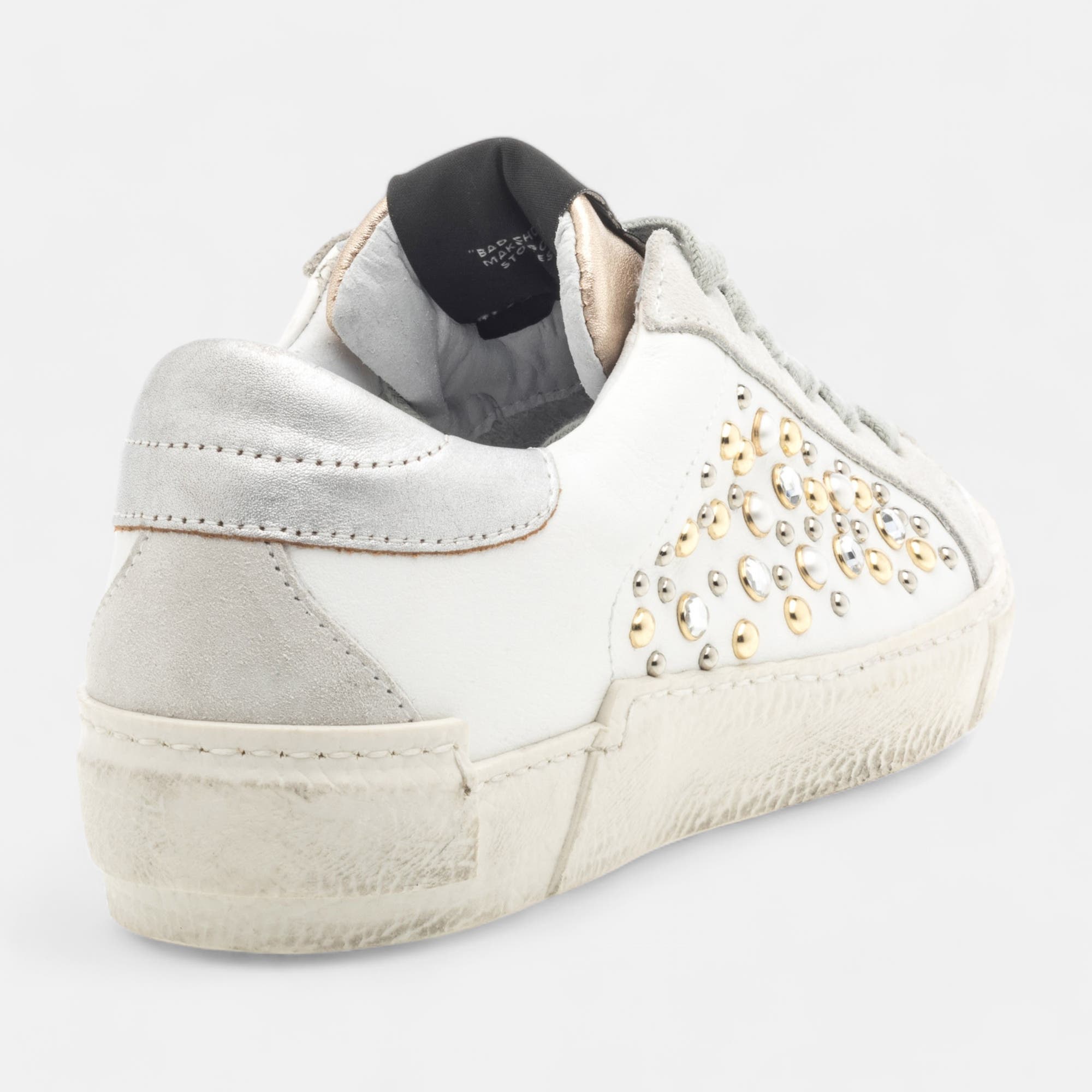Baskets basses Femme en cuir blanc