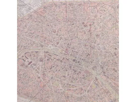 Toile imprimée en parchemin