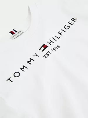 Camiseta Essential de algodão orgânico com logo