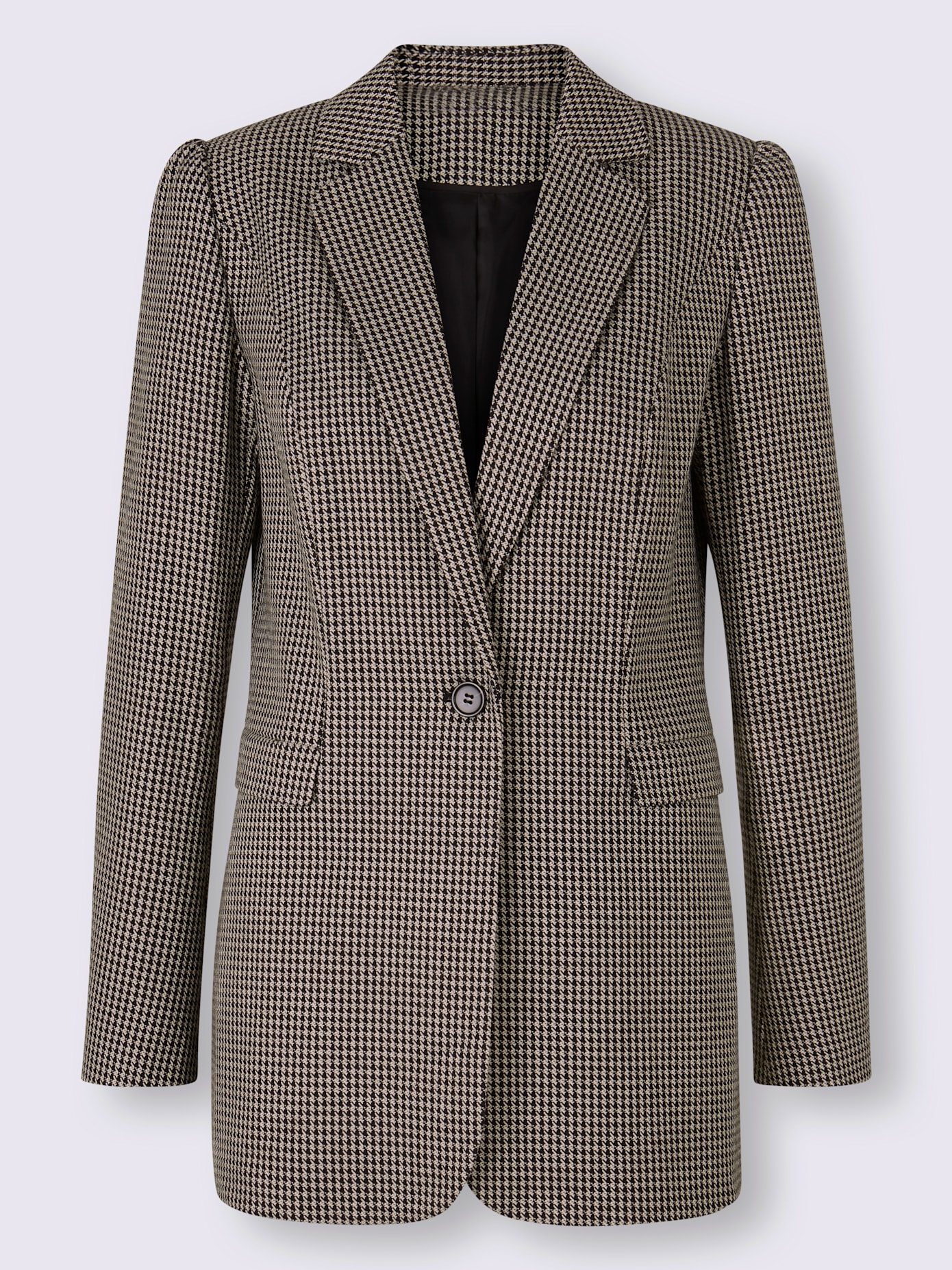 Blazer manches bouffantes discrètes