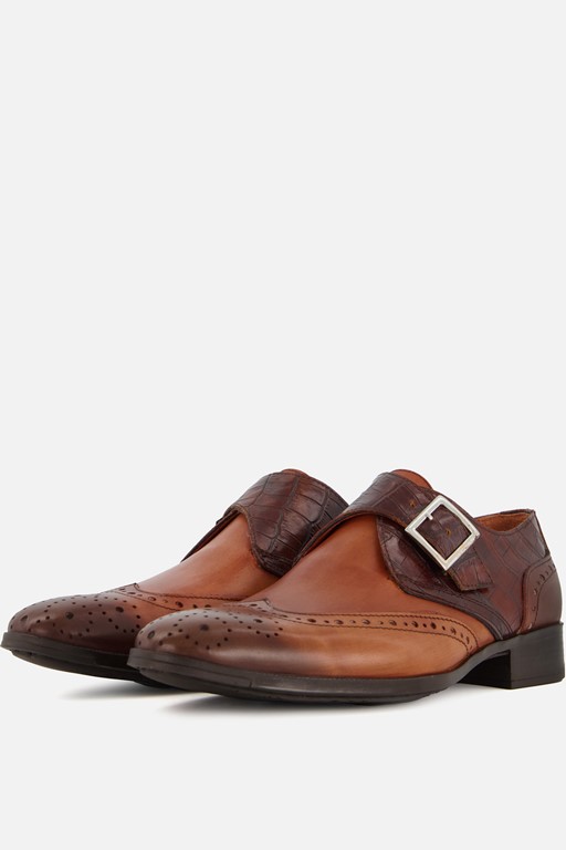 RF X Ziengs Washington Gespschoenen cognac