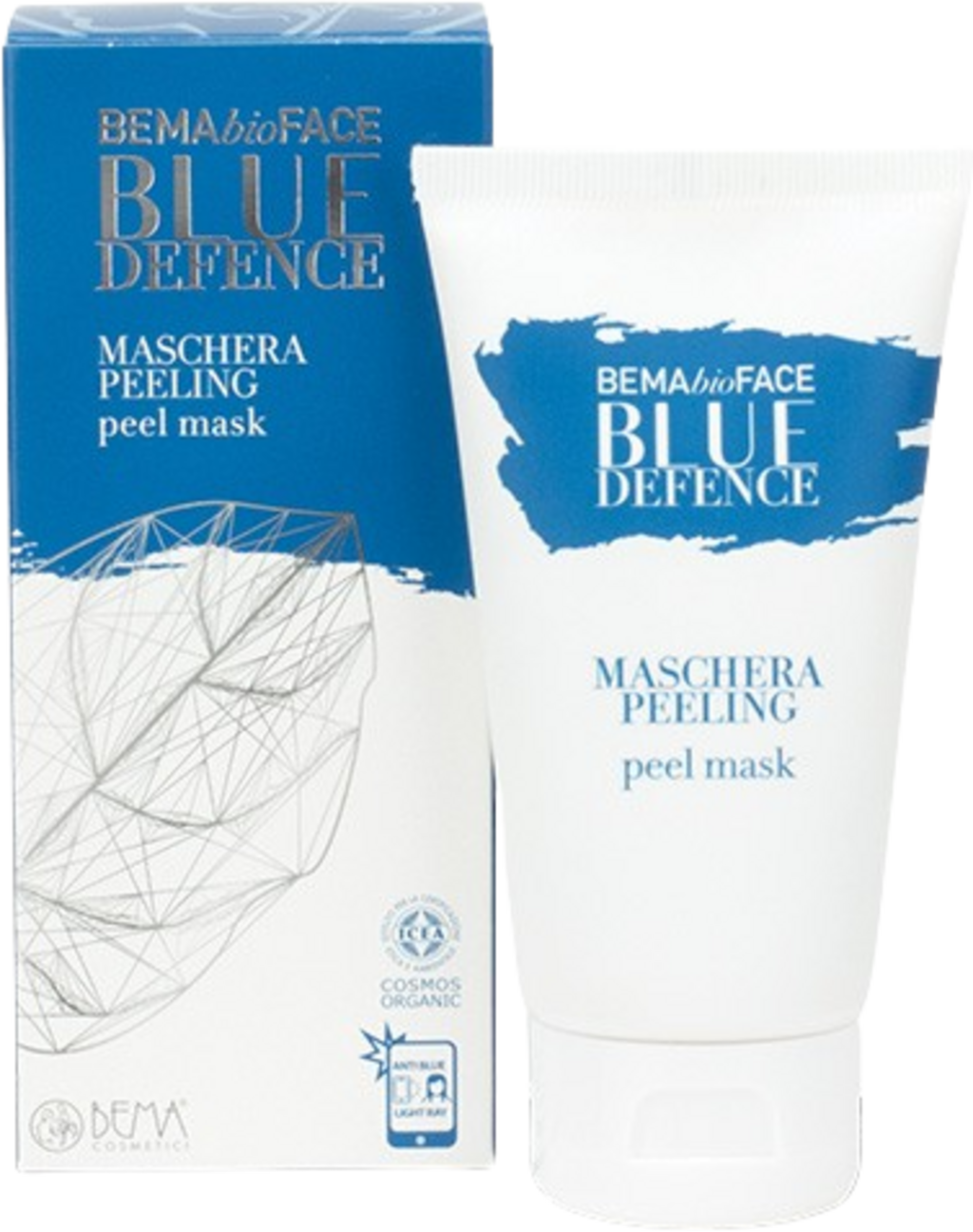 BEMA COSMETICI  BLUE DEFENCE Anti-Aging Peeling Maske, 75 ml