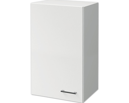 Flex Well wandkast Lucca BxDxH 50 x 32 x 89 cm wit mat gedemonteerd scharnier omkeerbaar (links of rechts te monteren)