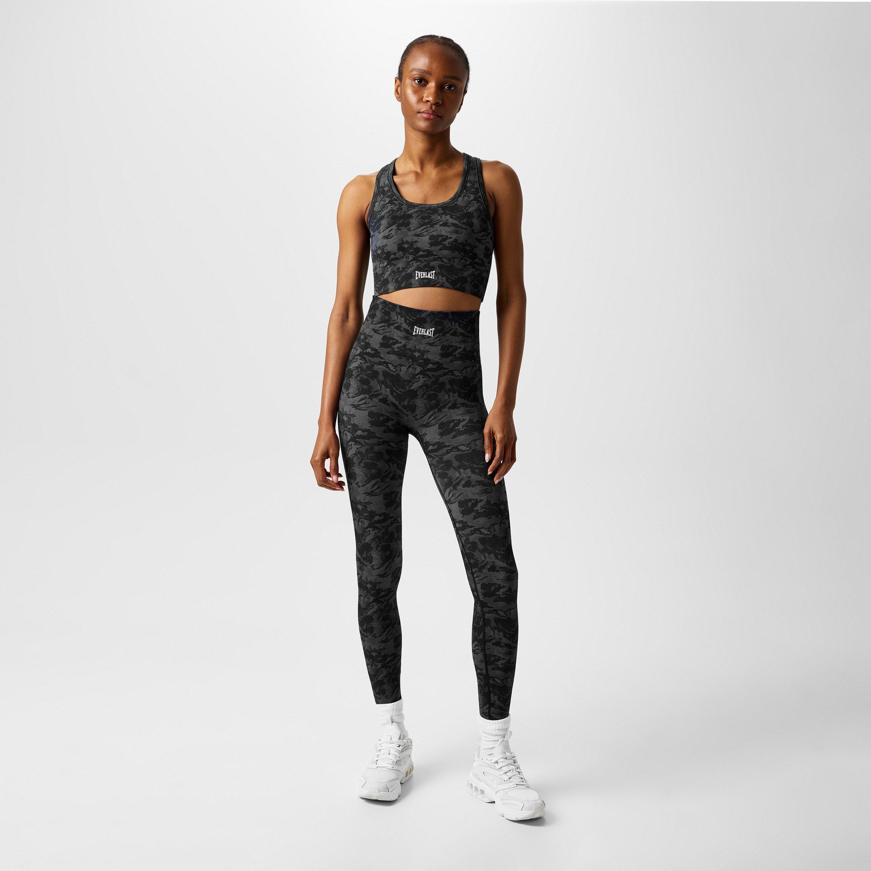 Everlast High Rise Camo Seamless Leggings Womens