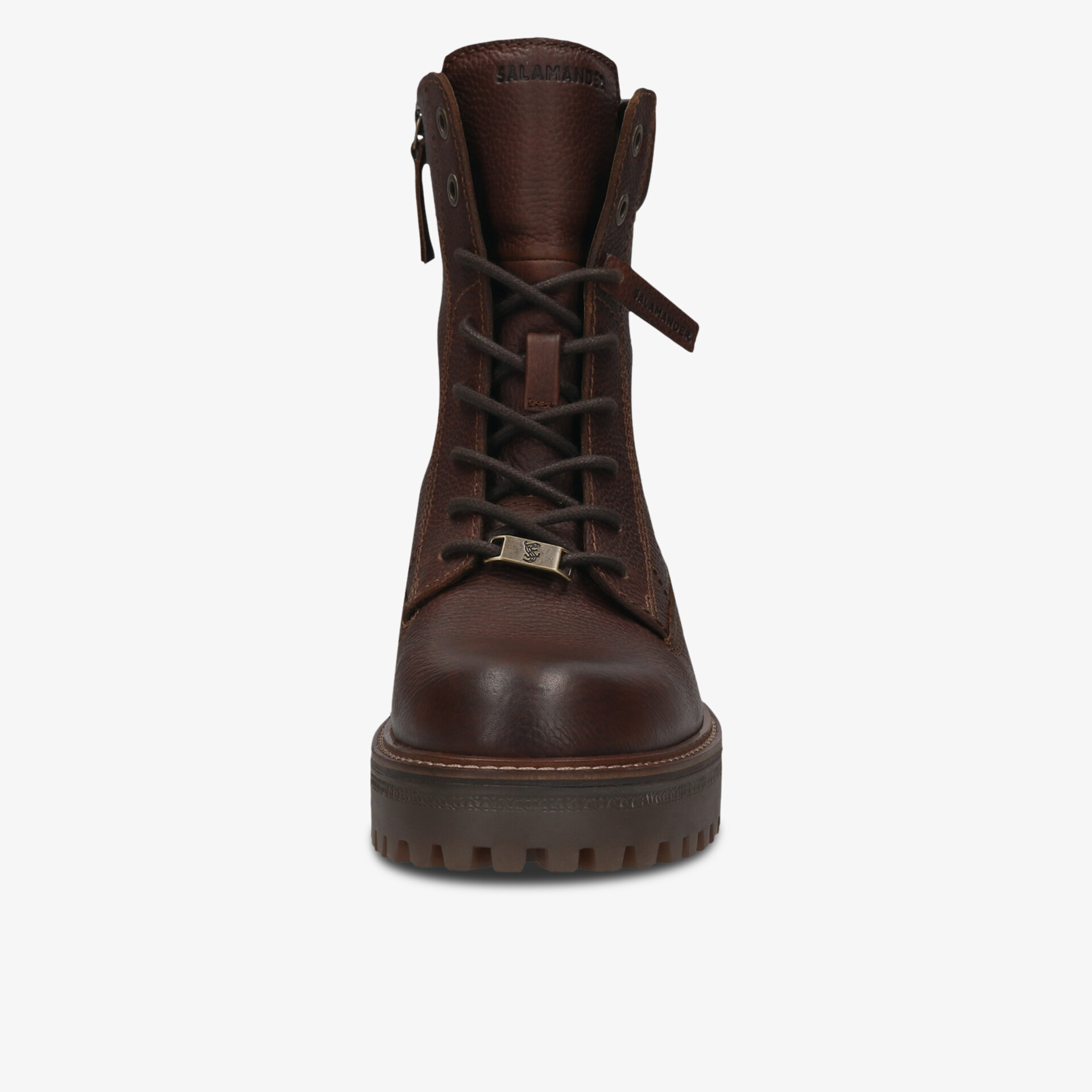 SALAMANDER Damen Schnürstiefeletten braun