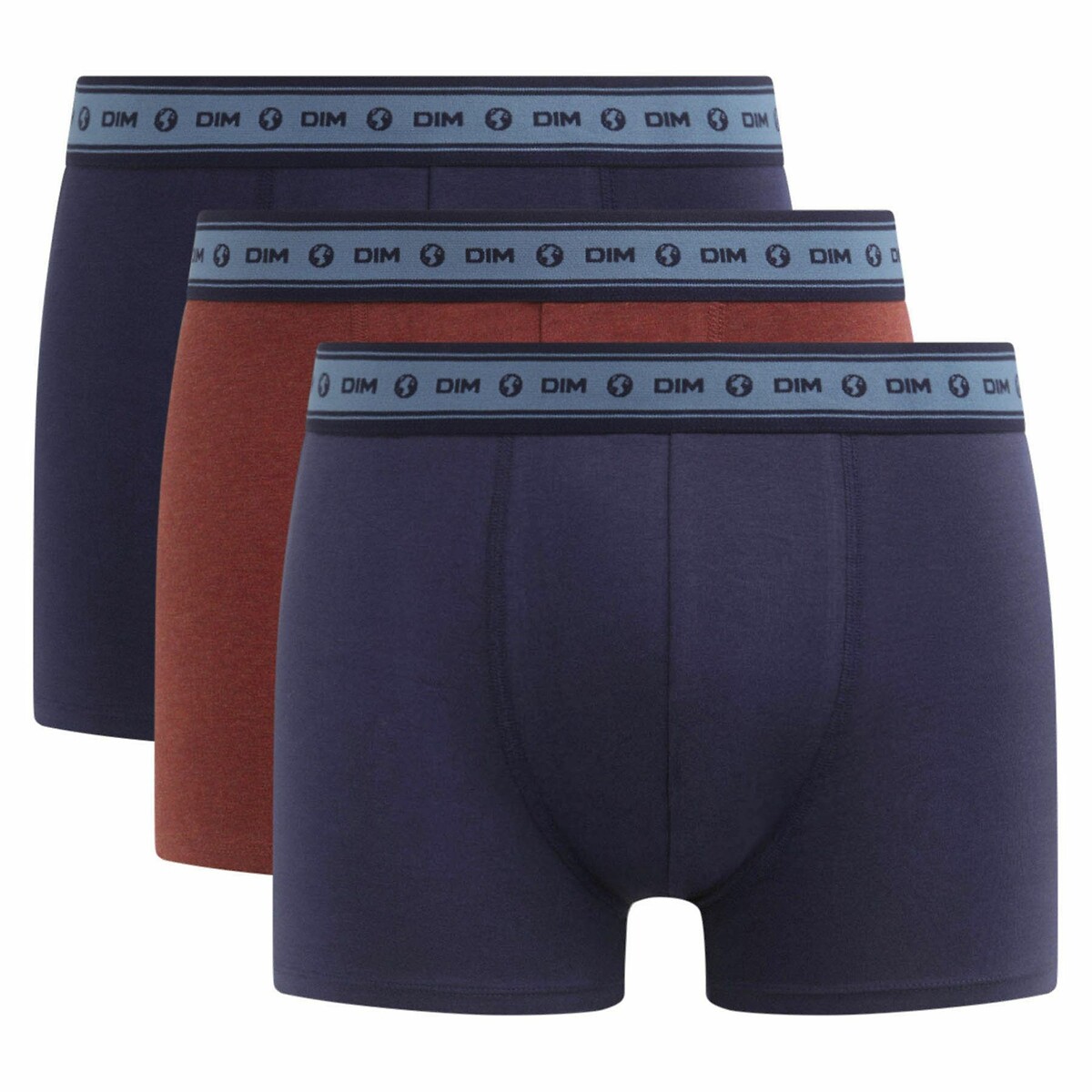 DIM<br>Conjunto de 3 cuecas boxer em bom estado