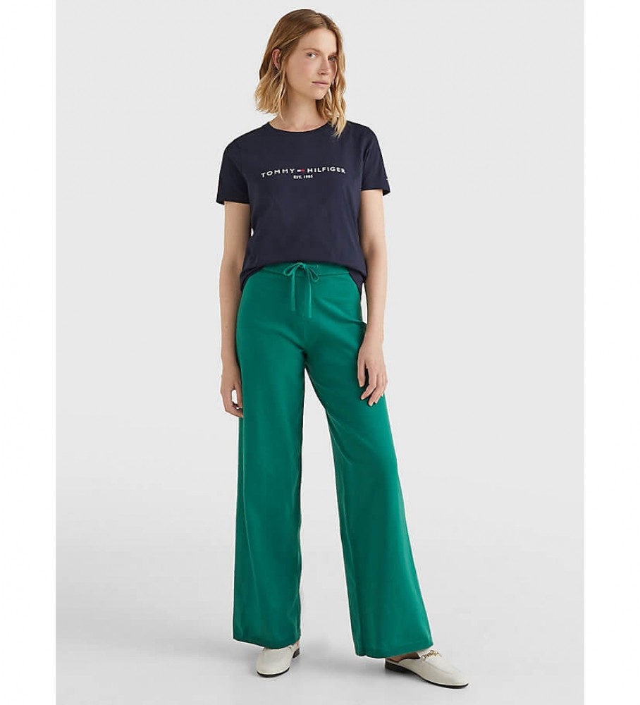 Camiseta Tommy Hilfiger Heritage Hilfiger, azul marinho