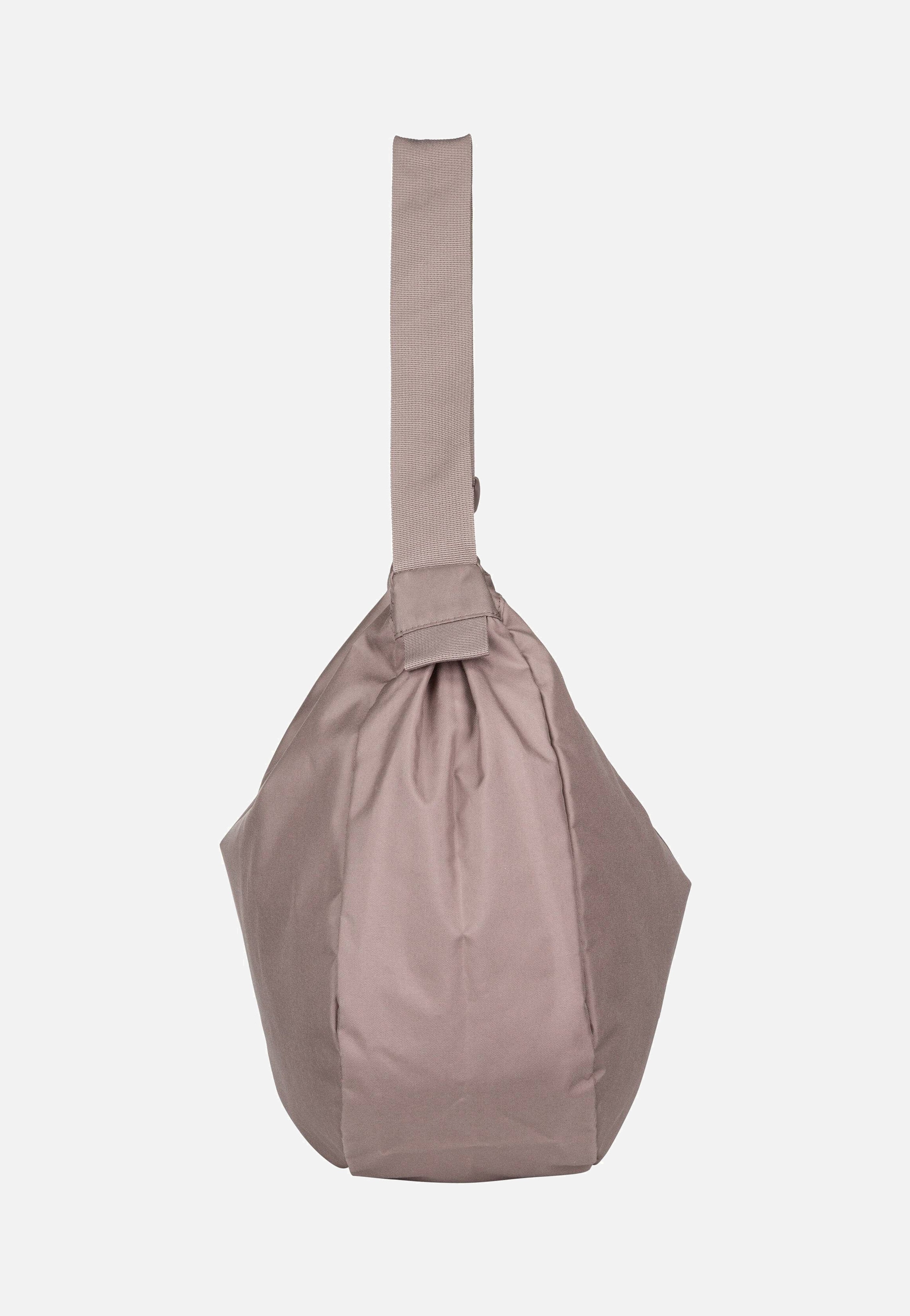 Curved Bag Monochrome Oyster - Hobo Bag