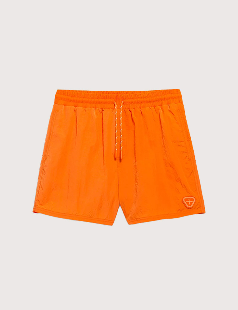 GERTRUDE&GASTON SHORT DE BAIN ENFANT LITTLE JEANNOT ORANGE