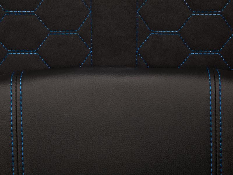 Joule Performance Gaming-Stuhl Raid Blau/Schwarz Gaming-Computerstuhl mit einer Belastbarkeit von bis zu 150 kg