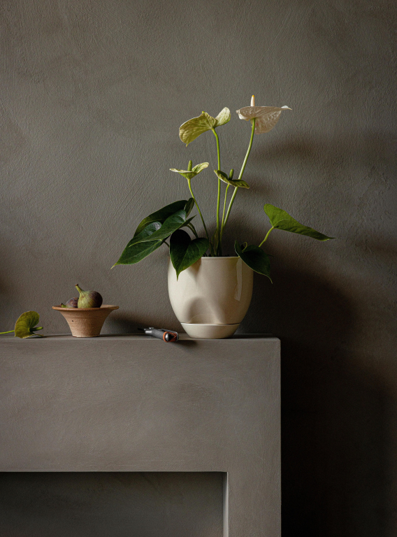 Audo Copenhagen Hydrous bloempot medium Ø20 Ashej