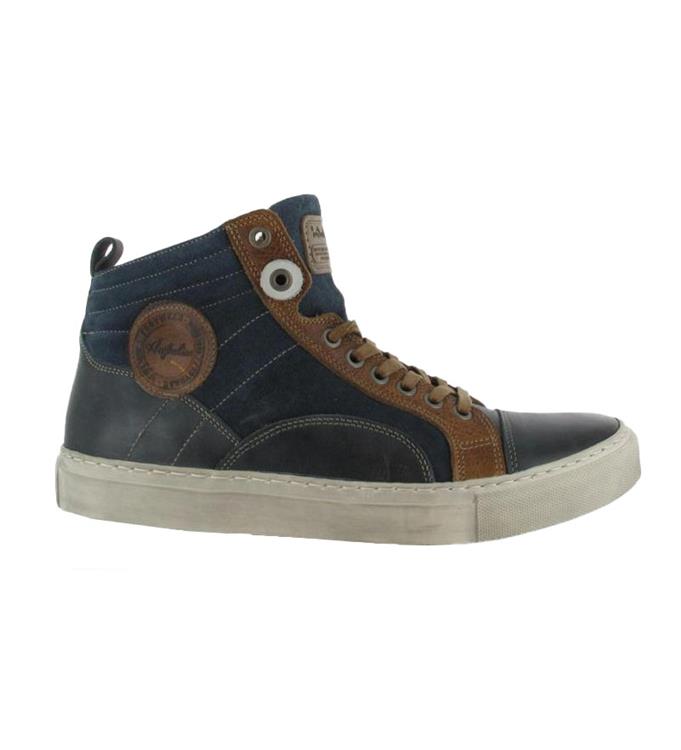 Australian Footwear 15.1057.01 bruin combi BLAUW
