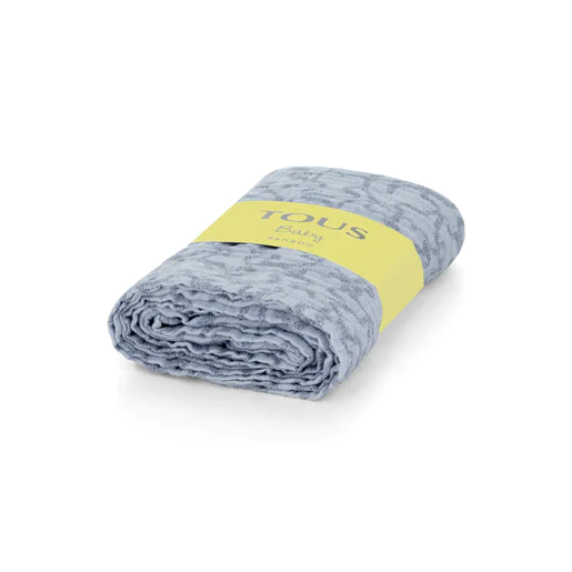 Muse Home Kaos Musselina de Bambu Azul Celeste