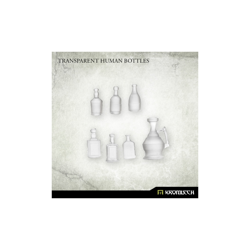 Transparent Human Bottles
